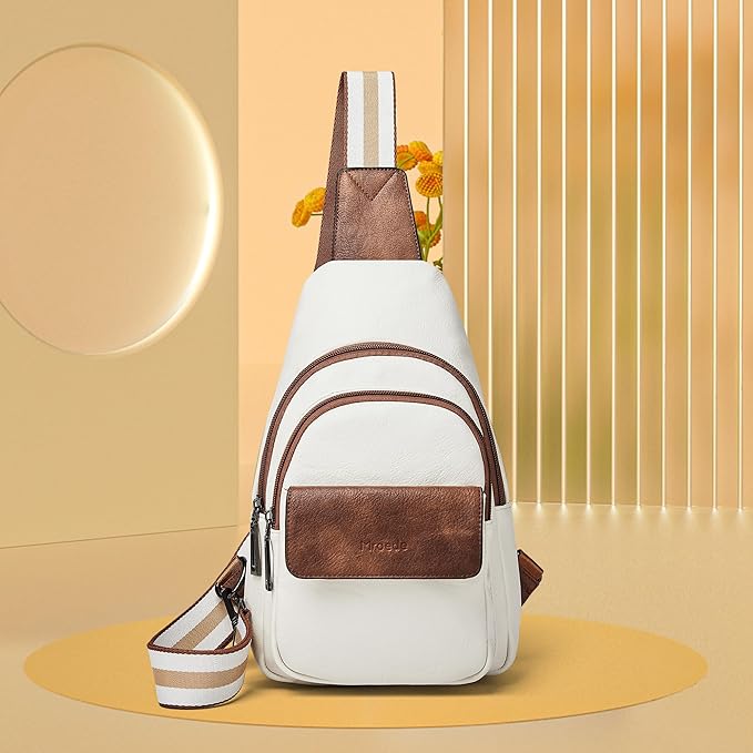 Sling Bag Crossbody Bags for Women Small Cross Body Bag Fanny Packs Chest Sling Purse for Daily Travel Leisure Sport