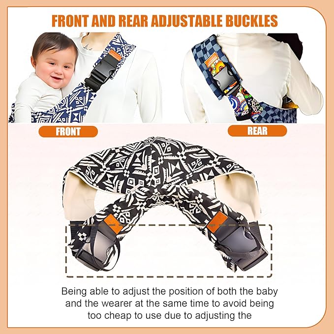 Baby Sling Carrier,Toddler Carrier, 2025 New Baby Sling,Portable and Lightweight Sling,Non-Slip Hip Seat Carrying 10-30lbs(Avocado)