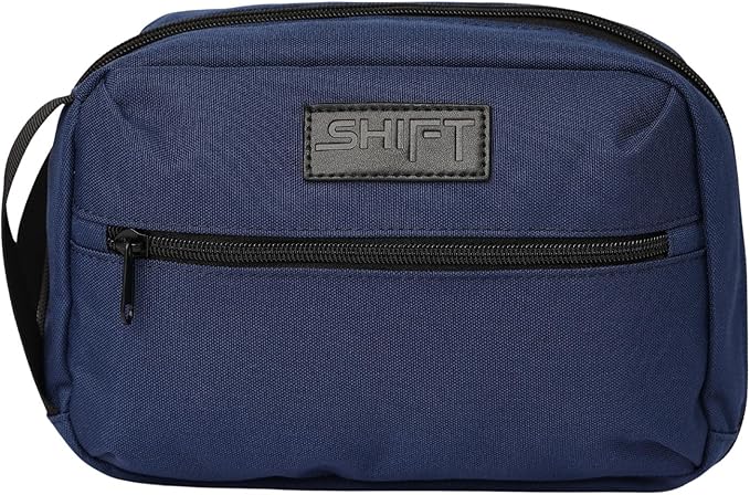 Toiletry Bag for Men & Women with 2 Reusable Bottles | Durable & Stylish Travel Toiletry Bag with Hanging Hook - Ample Storage Hanging Toiletry Bag