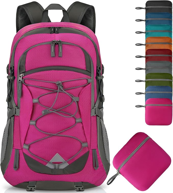 IGOLUMON Hiking Backpack 40L Packable Lightweight Camping Backpack Men Women Waterproof Hiking Daypack Outdoor Travel Daypack