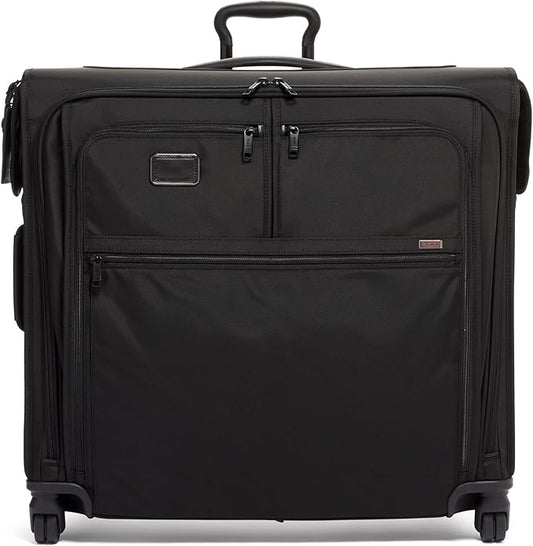 TUMI - Alpha Extended Trip 4 Wheeled Garment Bag - 4-Wheeled Clothing Bag for Hanging Suits, Dresses & Coats - With TSA Lock - Black