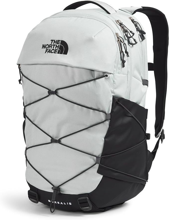 THE NORTH FACE Borealis Commuter Laptop Backpack | Water Repellent Finish, 16" Laptop Sleeve, Large Main Compartment for Everyday Carry, Tin Grey Dark Heather/Asphalt Grey/TNF Black-NPF, One Size