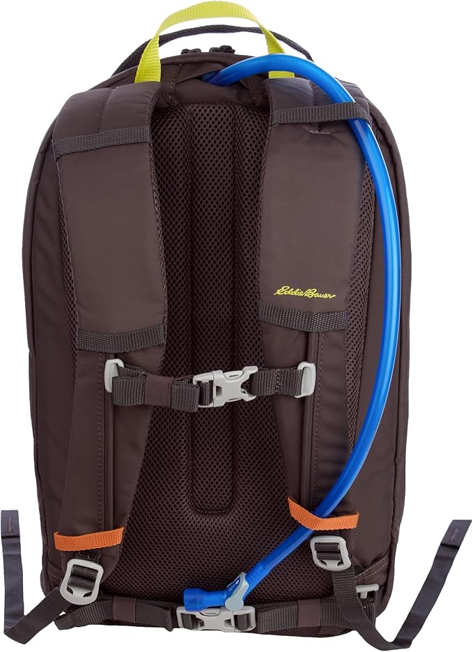 Eddie Bauer 30L Venture Backpack, Hydration and Laptop Compatible Daypack, Carbon Black