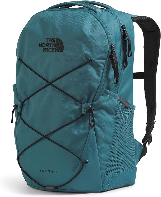 THE NORTH FACE Jester Everyday Laptop Backpack | Commuter Daypack with Water Repellent Finish, 16" Laptop Sleeve, Huge Main Compartment, Space/TNF Black, One Size
