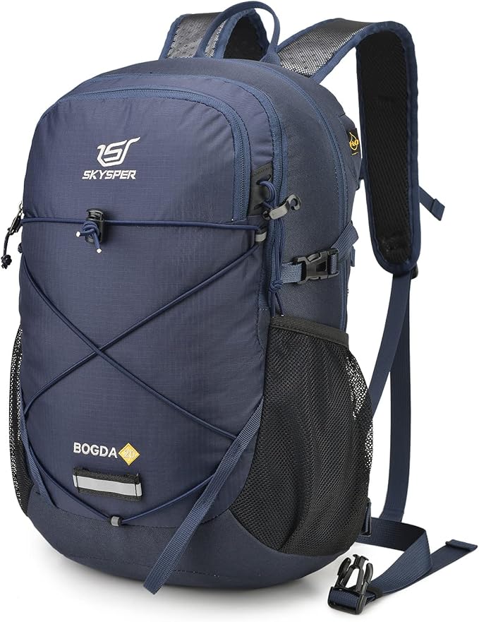 SKYSPER Small Hiking Daypack, 20L Lightweight Travel Backpacks Day Hike Pack with Waist Strap for Women Men