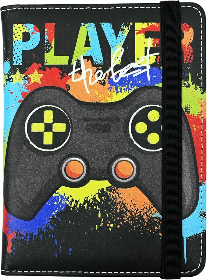 Game Passport Holder for Women and Men PU Leather Passport Cover for Travel