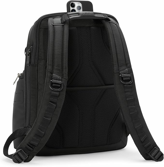 TUMI - Alpha Bravo Navigation Backpack - Everyday Travel Backpack - Fits Up to 15" Laptop - 16.0" X 14.0" X 7.3" - Red/Lime Chameleon