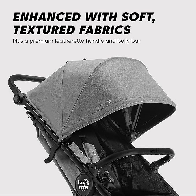 Baby Jogger City Mini GT2 All-Terrain Travel System with City GO 2 Infant Car Seat Pike Exclusive Includes Belly Bar Leatherette Handlebar and Premium Fabric