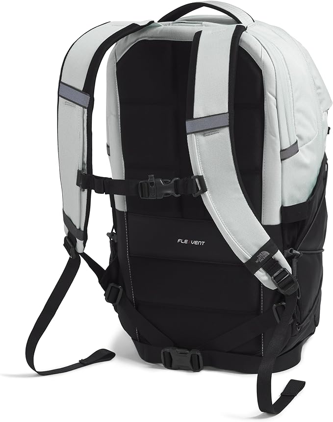 THE NORTH FACE Borealis Commuter Laptop Backpack | Water Repellent Finish, 16" Laptop Sleeve, Large Main Compartment for Everyday Carry, Tin Grey Dark Heather/Asphalt Grey/TNF Black-NPF, One Size