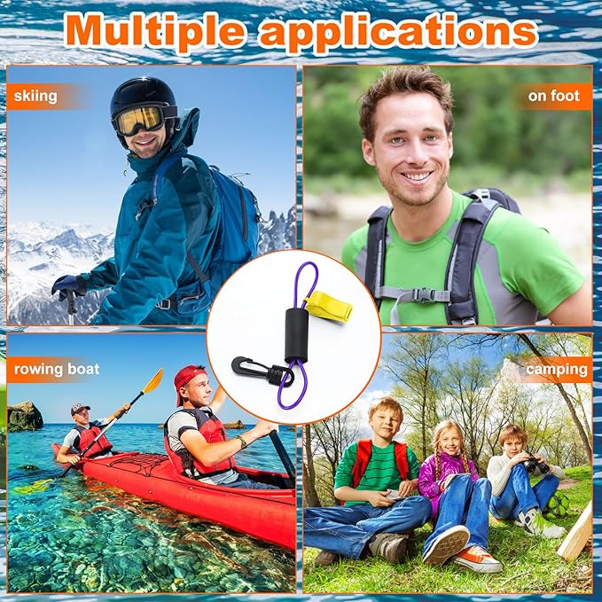 Whistle with Lanyard for Safety Boat Whistle Coast Guard Approved Float Boat Marine Camping Hiking Hunting Fishing Survival Rescue Signaling ski Accessories