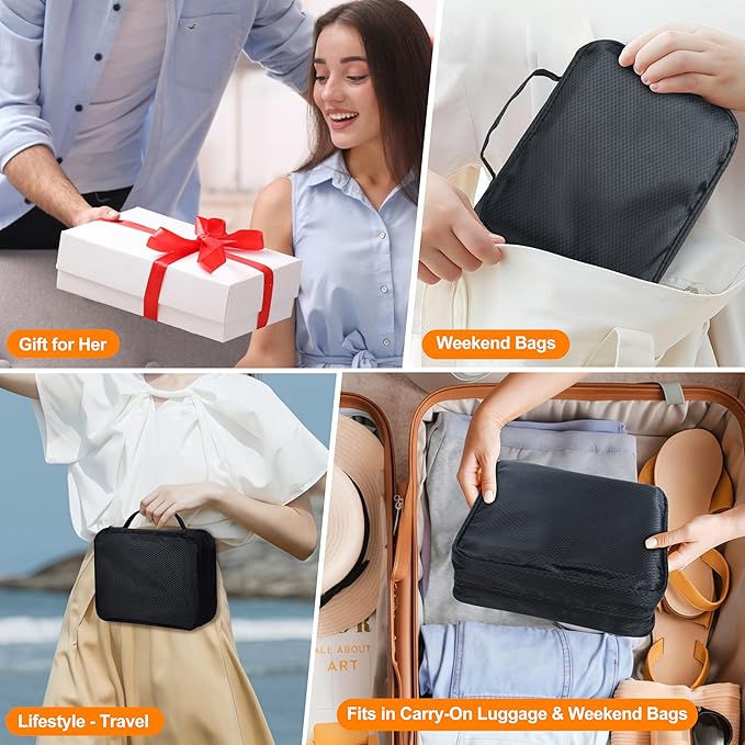 Meneng Travel Jewelry Case Organizer: Jewelry Bags Storage Book Binder with Adjustable 130-Pin Panels - Waterproof Anti Tarnish Storage for Earrings, Bracelets & Full Sets, Portable for Bloggers