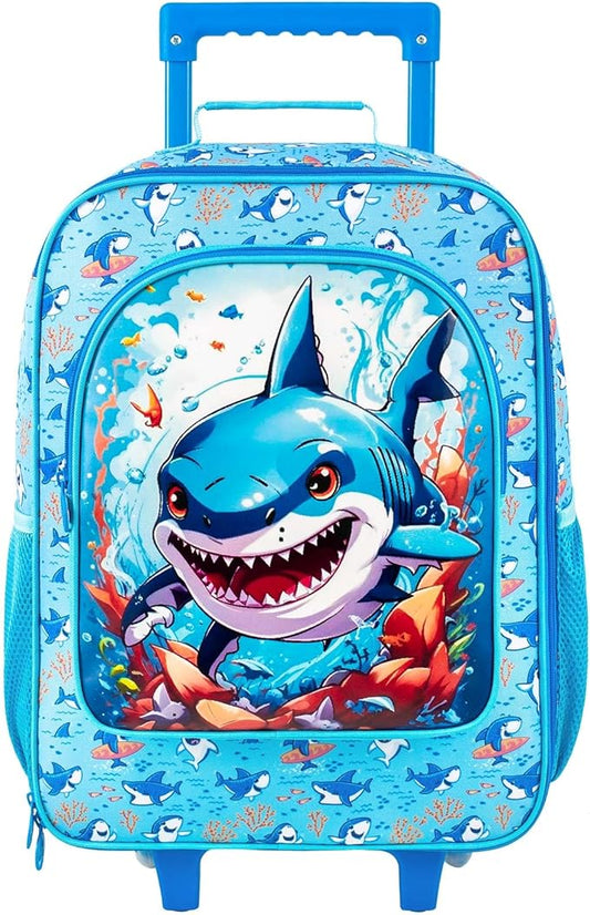 Kids Luggage for Boys Girls, Toddler Rolling Travel Carry on Suitcase with Wheels