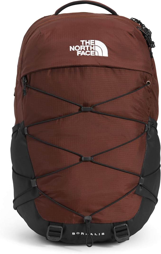 The North Face Borealis Commuter Laptop Backpack, Dark Oak/TNF Black, One Size