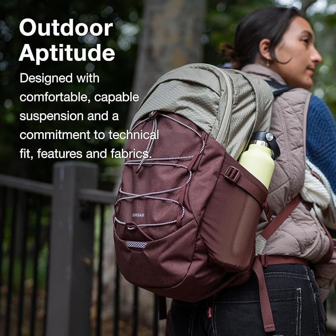 Osprey Quasar 26L Commuter Backpack, Pashmina/Tan Concrete