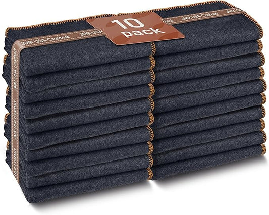 Wool Camping Blanket – 70% Wool Heavy-Duty Military Style Throw, Warm & Washable, Fire Retardant Cover for Emergency, Survival & Outdoor Use – Perfect for Camping, Car, Home & Hiking, Navy 66x90