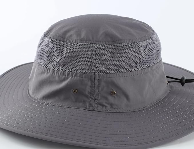 Home Prefer UPF 50+ Men's Sun Hat Wide Brim Bucket Hat UV Protection Hat for Mens Womens Beach Safari Gardening Golf Fishing