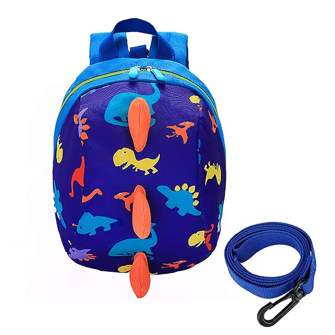 Dinosaur Safety Kids Leash Backpack with Harness Leash for Toddlers Boys Girls