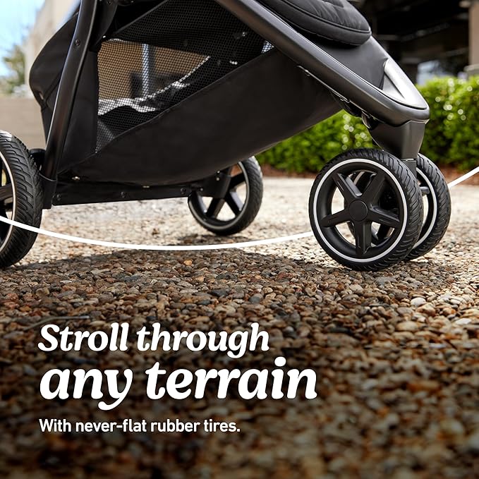 Graco Outpace LX All-Terrain Travel System - Includes SnugRide 30 Lite Infant Car Seat, Briggs, High-Performance Stroller/Car Seat Combo, Practical & Durable