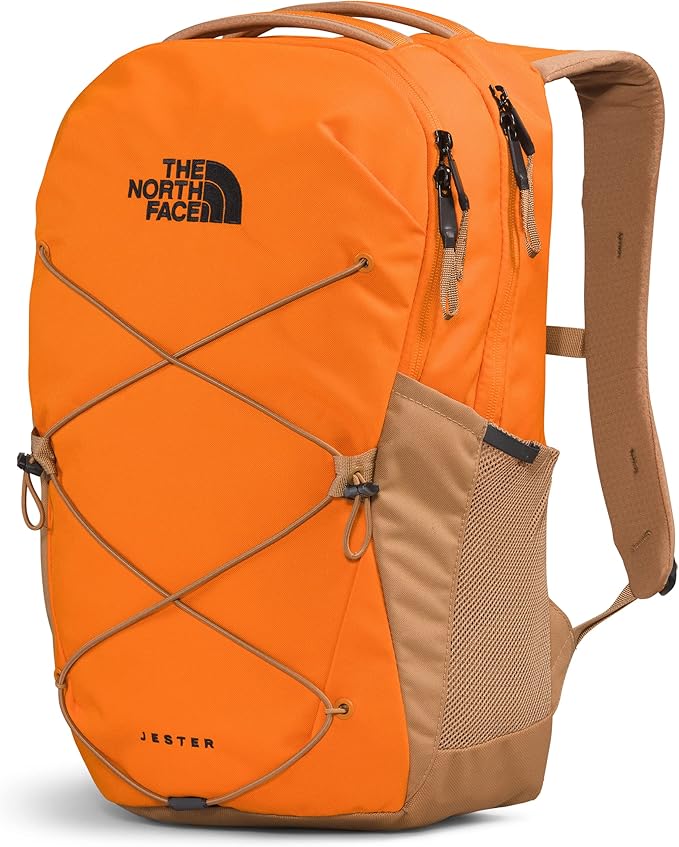 The North Face Jester Everyday Laptop Backpack, Mandarin/Almond Butter, One Size