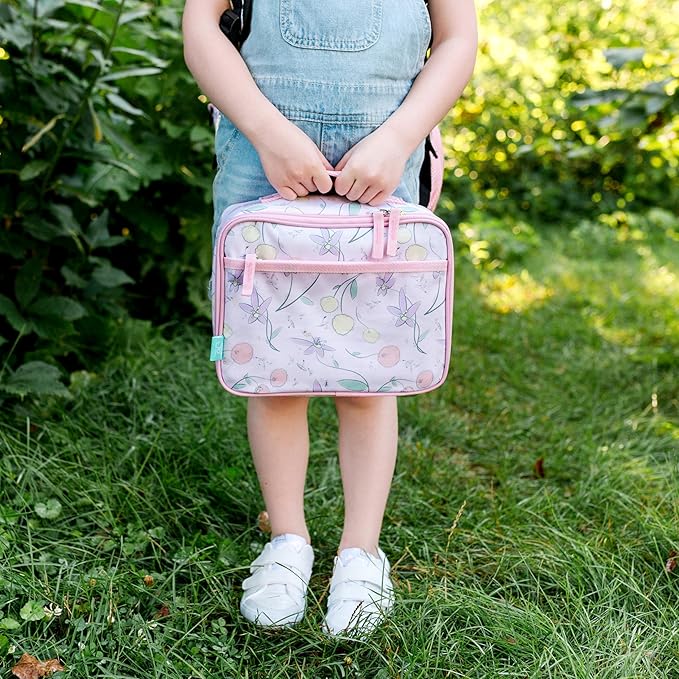 Wildkin JumpOff Jo Insulated Lunch Box – Durable, Reusable for Kids – Fairy Blossom