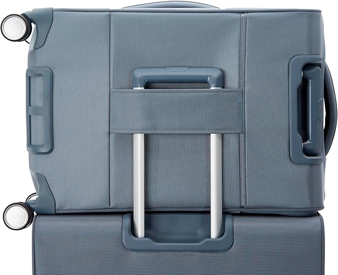 Samsonite UpLIFT Lightweight Softside Carry-On Luggage with Spinner Wheels - Expandable - Airline-Approved, Polyester Soft Suitcase for Ultra Light Travel - Elemental Blue