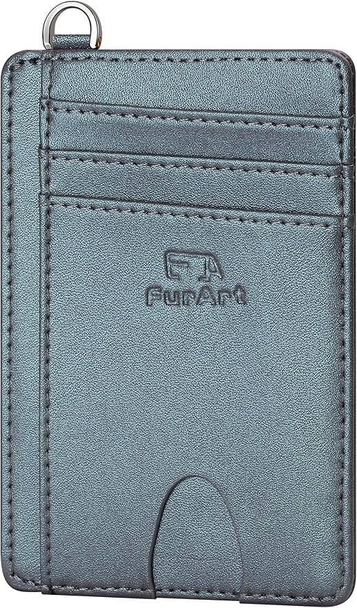 FurArt Slim Minimalist Wallet, Front Pocket Wallets, RFID Blocking, Credit Card Holder for Men & Women