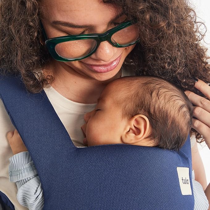 Baby Tula Explore Carriers - Breathable Baby Carrier Newborn to Toddler - Adjustable Toddler Carrier - Multiple Ergonomic Positions Front and Back - Ergonomic Fit for 7-45 lb - Mesh, Indigo