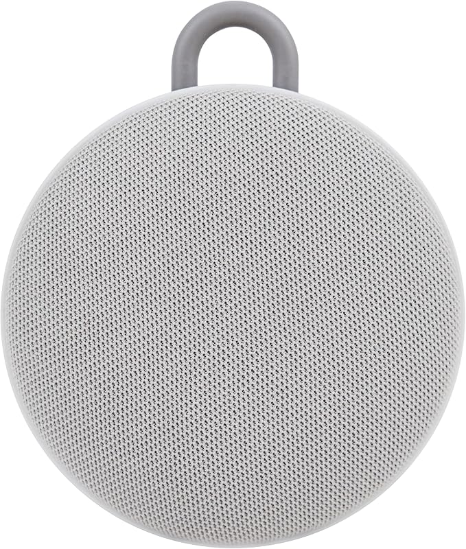 Yogasleep Hushh 2 Portable Sound Machine (Grey) for Baby and Kids, Backlit Buttons & Night Light, Durable, 6 Soothing Natural Sounds, Easy to Use Timer, Volume Control & Toddler Lock, Noise Canceling