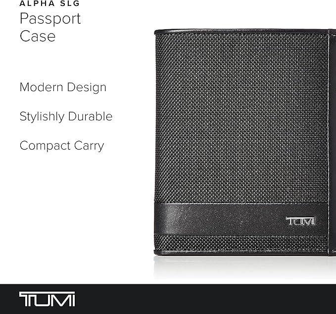 TUMI Men's Alpha Passport Case