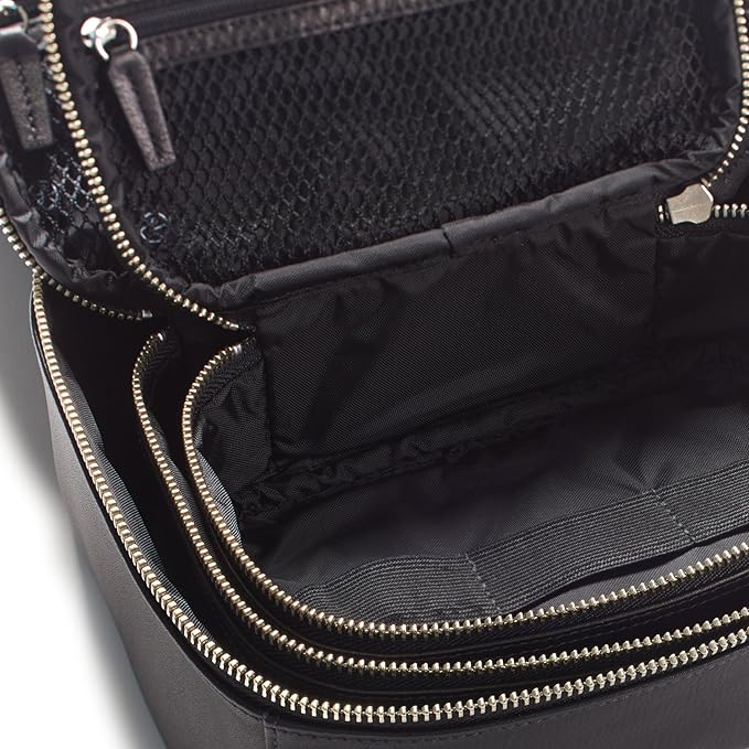 Leatherology Black Onyx Nested Travel Organizer Trio
